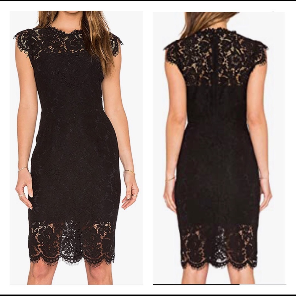 Sleeveless Lace Floral Elegant Cocktail Dress Crew Neck Knee Length for Party